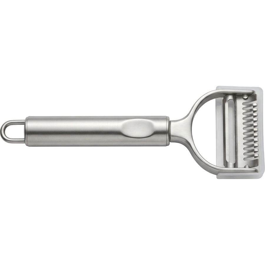 Zefo Stainless Steel Straight Peeler and Julienne Blade 19 cm